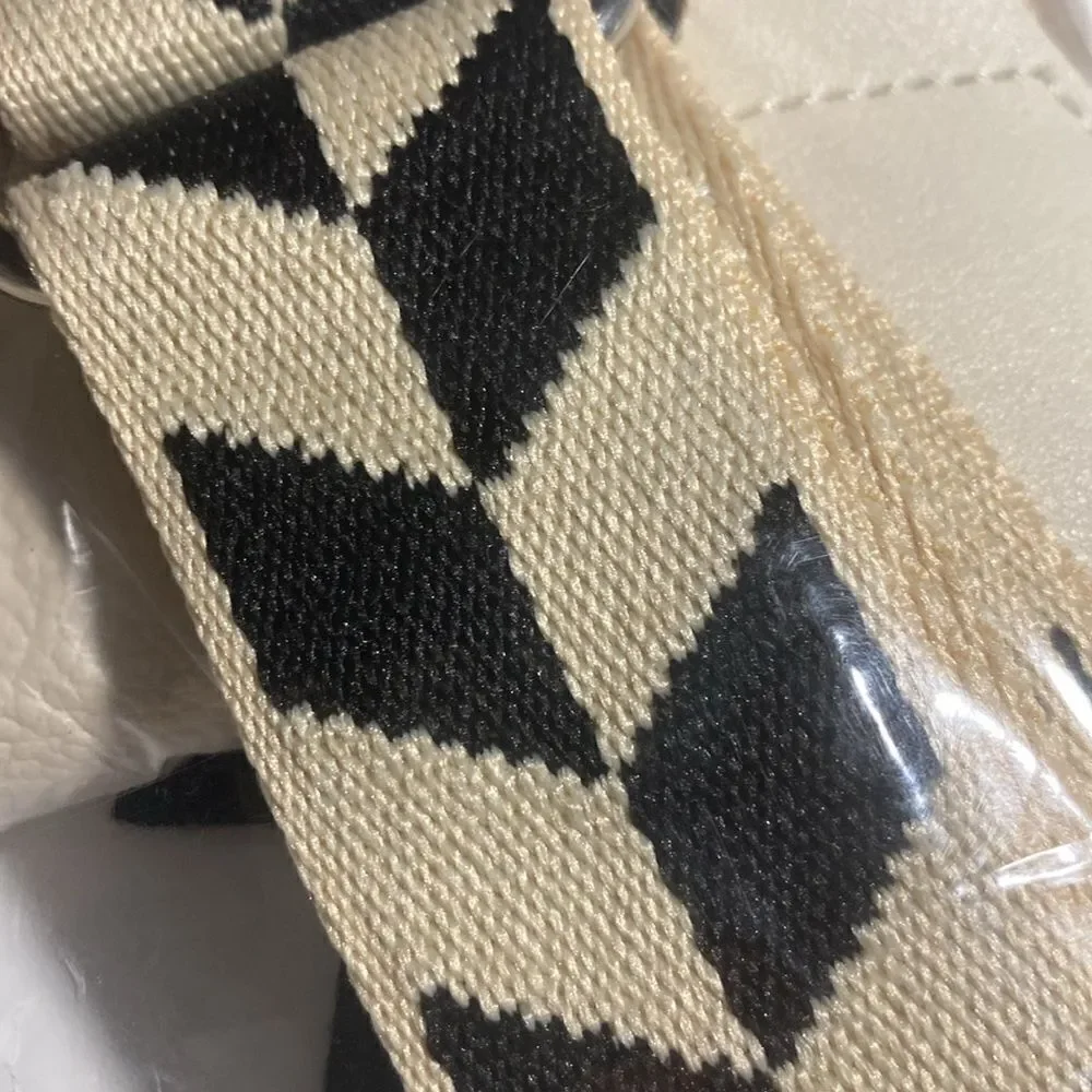 Woven Nylon Cell Phone Lanyard Strap with Wallet Pouch
